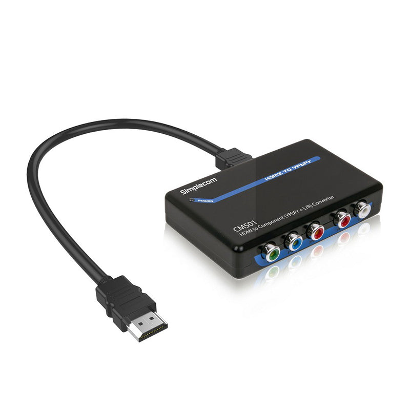 Simplecom HDMI to Component Video  and Audio  Converter