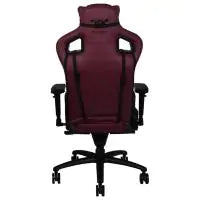 Thermaltake X FIT TT Premium Edition Real Leather Gaming Chair - Burgundy Red