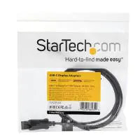 Startech 1.8m USB C to DisplayPort 1.4 Cable - Black