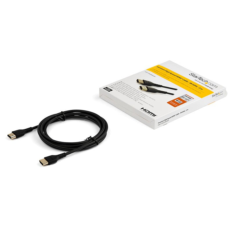 Startech 2m Premium Certified HDMI 2.0 Cable with Ethernet