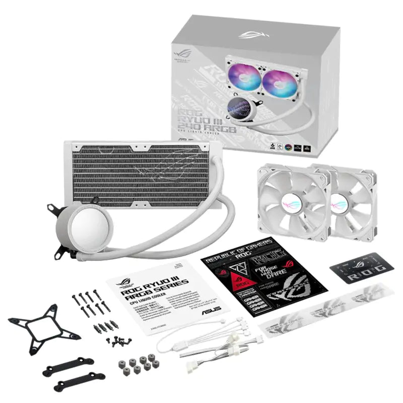 Asus ROG RYUO III 240 ARGB Liquid CPU Cooler - White