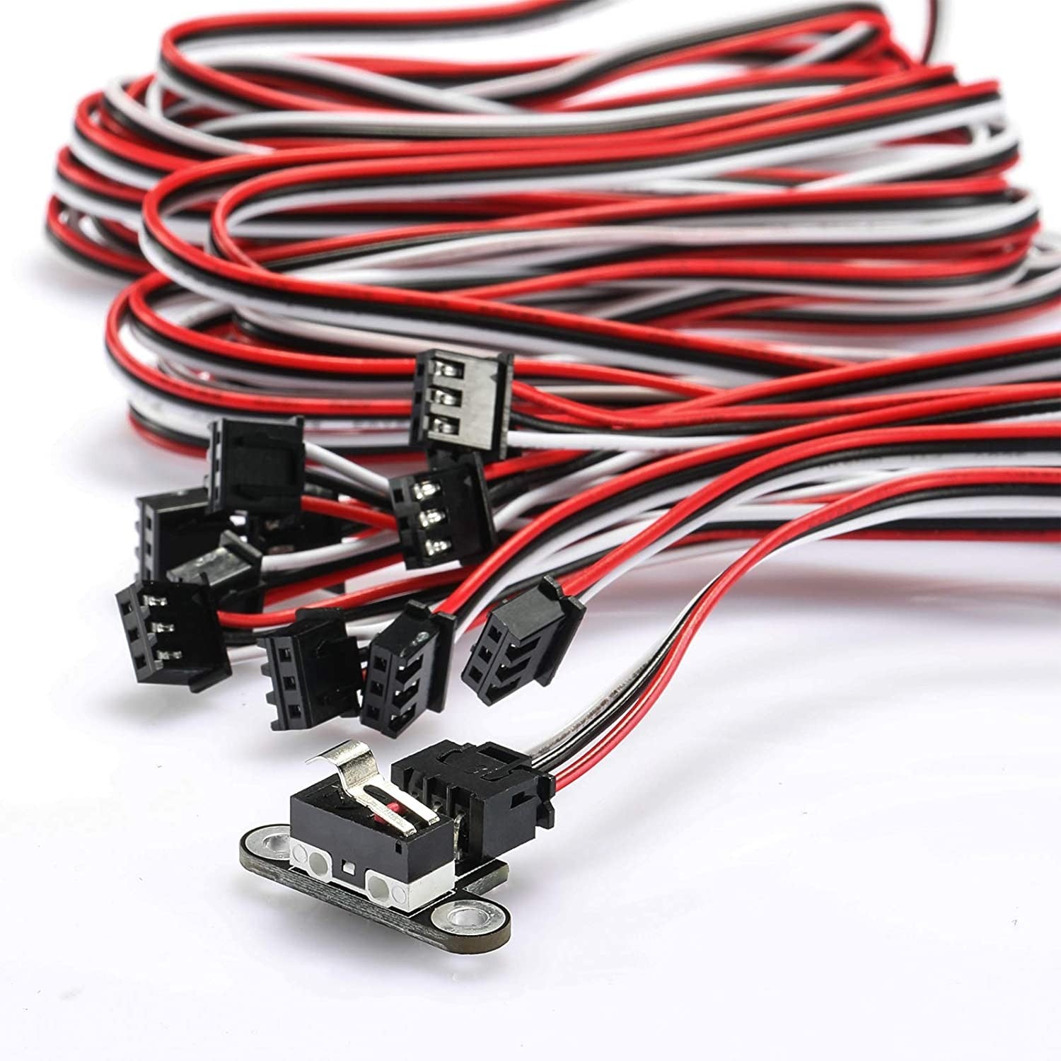 Genmitsu 6PCS Micro Limit Switches with 1M 3 Pin Cable for 3018-PROVer/3018-MX3/3018-PROVer Mach3