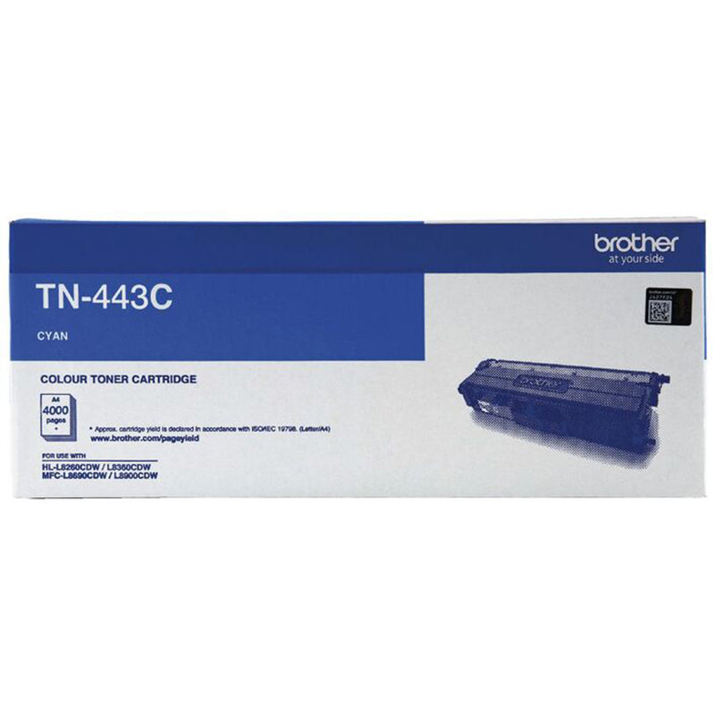 Brother High Yield Cyan Toner - 4000 Pages
