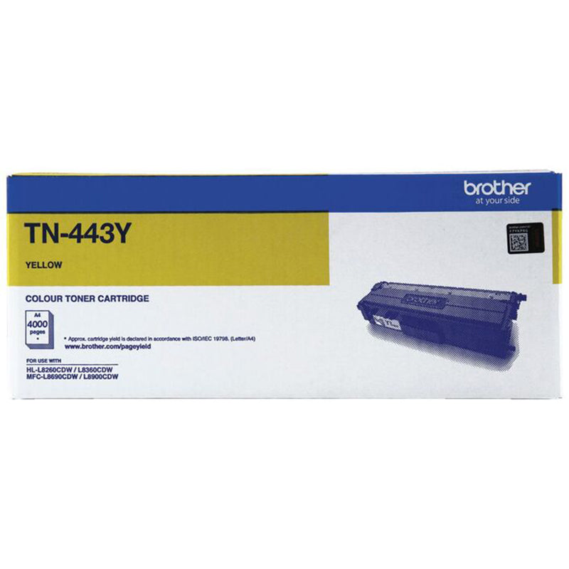 Brother High Yield Yellow Toner - 4000 Pages