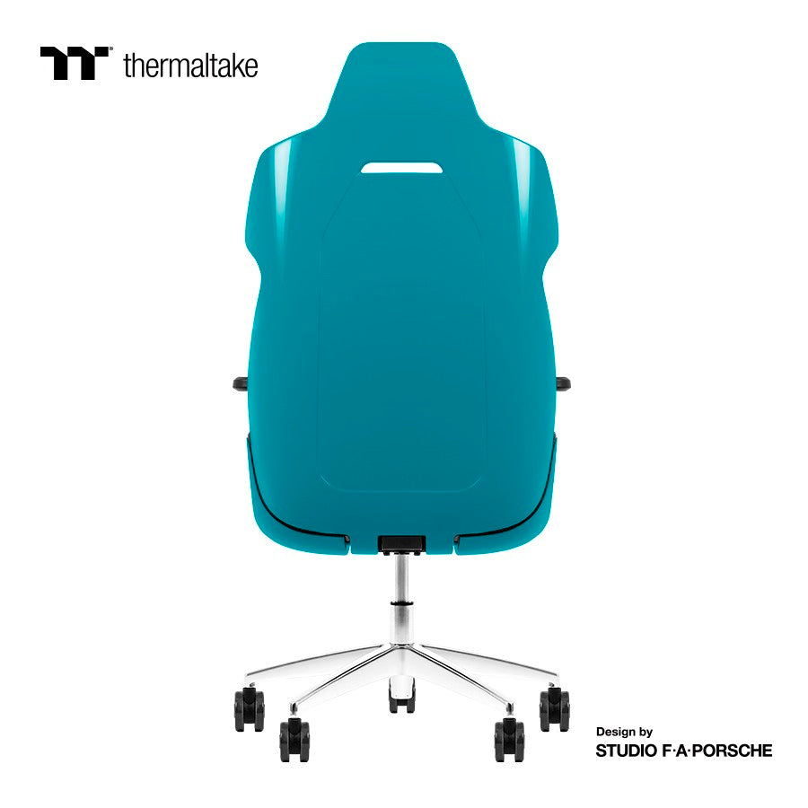 Thermaltake ARGENT E700 Real Leather Gaming Chair Design by Porsche - Ocean Blue