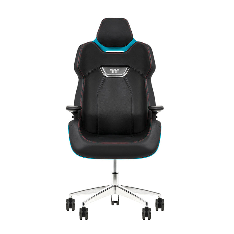 Thermaltake ARGENT E700 Real Leather Gaming Chair Design by Porsche - Ocean Blue