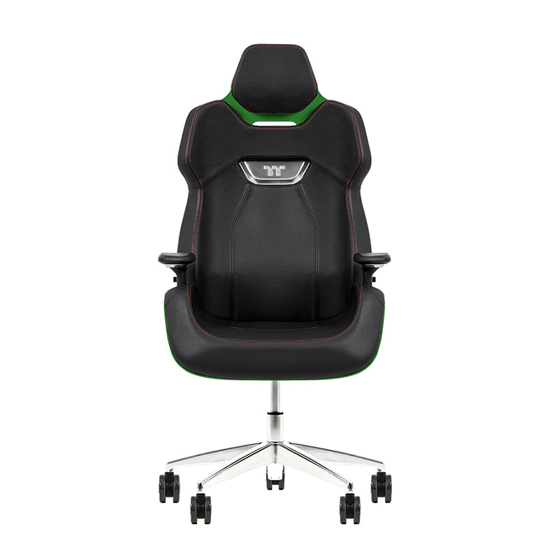 Thermaltake ARGENT E700 Real Leather Gaming Chair Design by Porsche - Racing Green