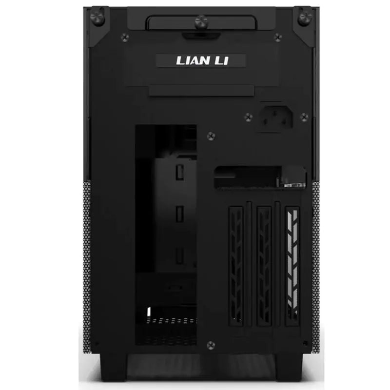 Lian Li Q58 with PCIe 4.0 Riser Cable Mini ITX Case Black