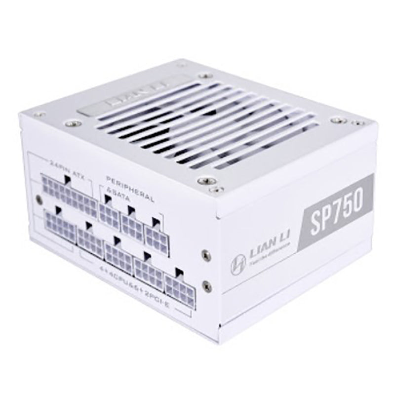 Lian Li SP750 750W 80+ Gold Fully Modular SFX Power Supply - White
