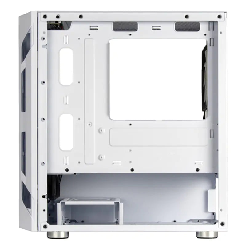 SilverStone Fara H1M Pro Tempered Glass mATX Case - White
