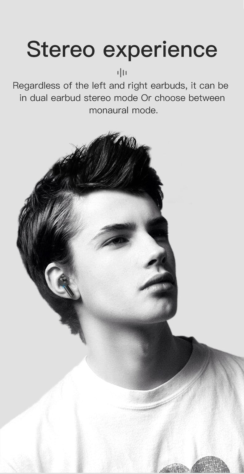 W20 TWS Bluetooth 5.0 Earphone Wireless Headphone Stereo Min Headset Sport in Ear Earbuds with Microphone Charger Box