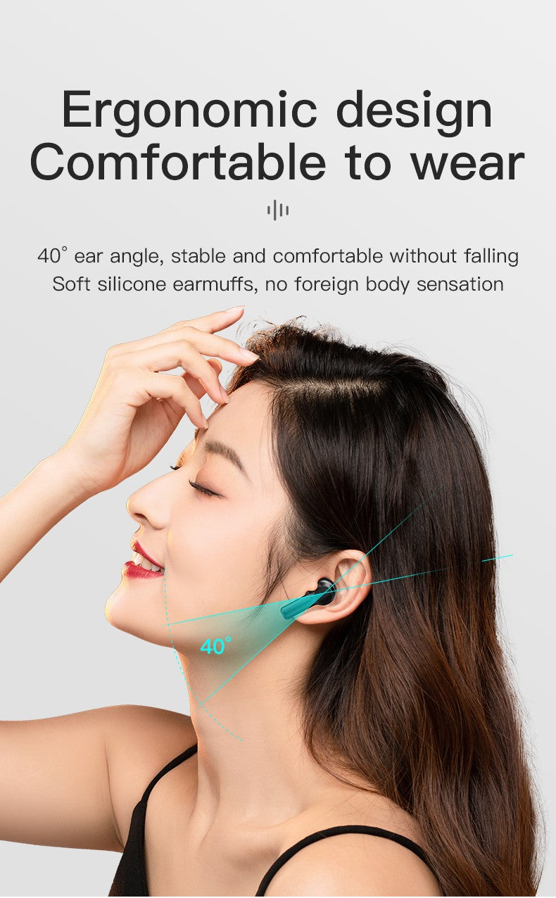 W20 TWS Bluetooth 5.0 Earphone Wireless Headphone Stereo Min Headset Sport in Ear Earbuds with Microphone Charger Box
