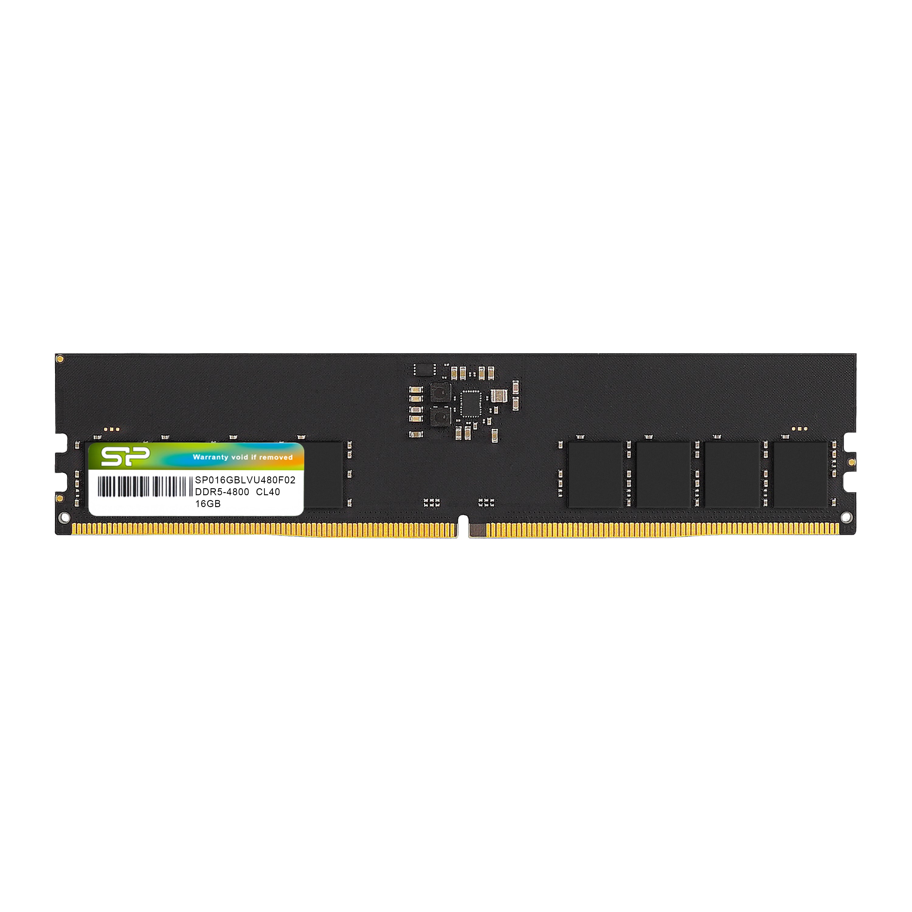 Silicon Power 16GB  SP016GBLVU480F02 CL40 1.1V UDIMM 4800MHz DDR5 RAM