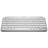 Logitech MX Keys Mini Minimalist Illuminated Wireless Keyboard - Pale Grey
