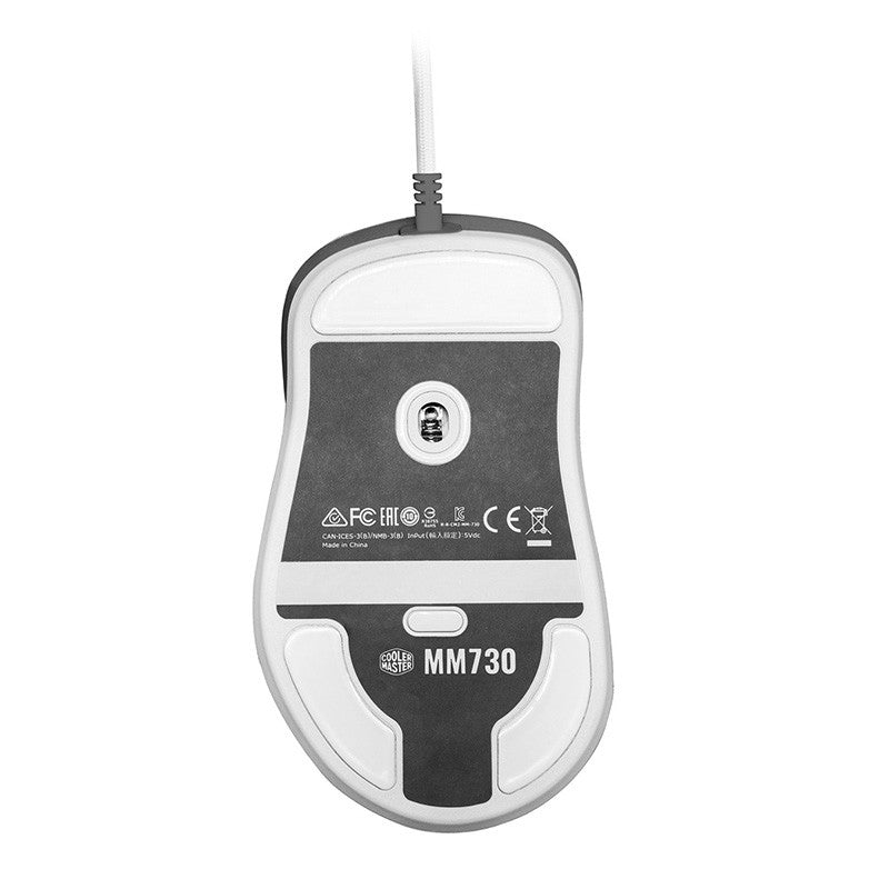 Cooler Master MasterMouse MM730 RGB Gaming Mouse White