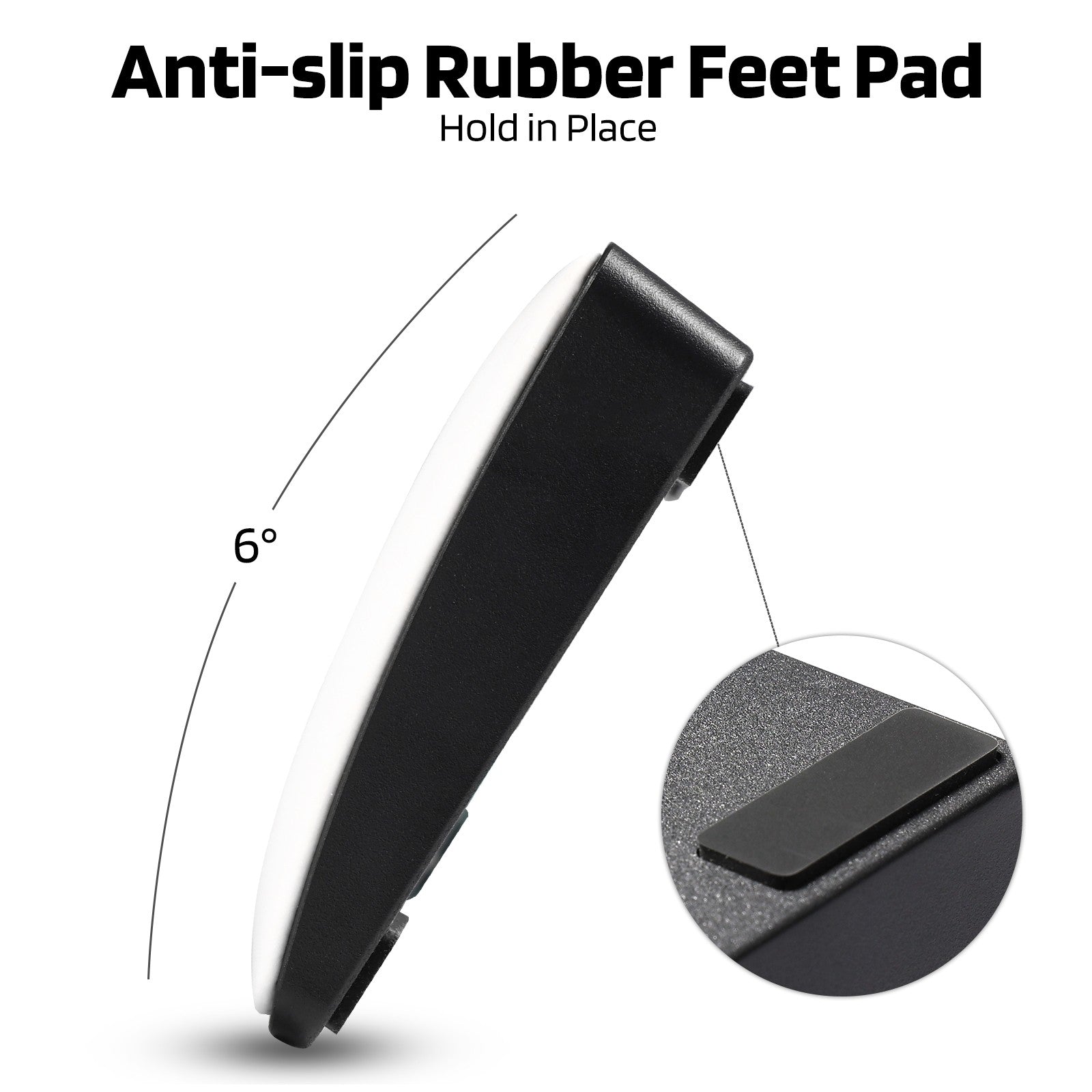 LTC 60% Compact Keyboard Wrist Rest, Cushion Support Pads for Keyboard, for Office, Gaming