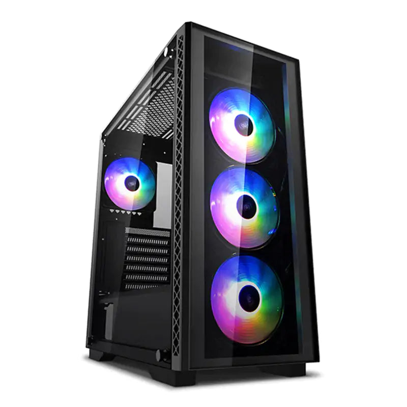 Deepcool Matrexx 50 ARGB 4F LD TG Mid Tower E-ATX Case Black - DP-ATX-MATREXX50-AR-4F-LD