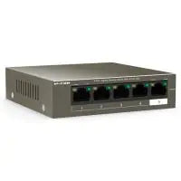 IP-COM 5 Port Gigabit Unmanaged Desktop Switch with 4-Port PoE (G1105P-4-63W)