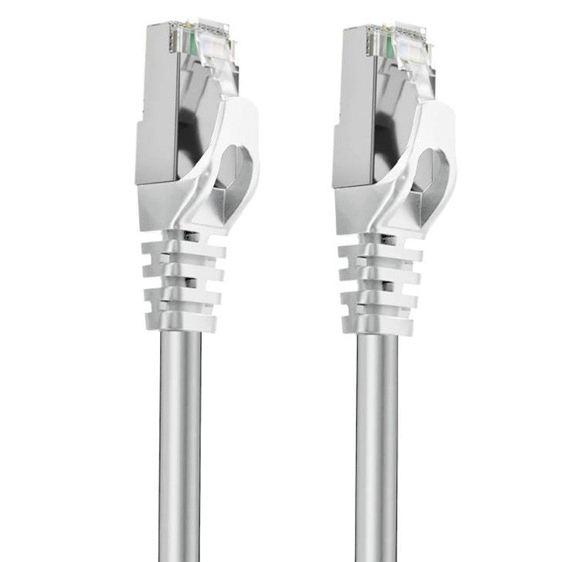 Cruxtec Cat7 SFTP Shield Ethernet Cable - 50cm White