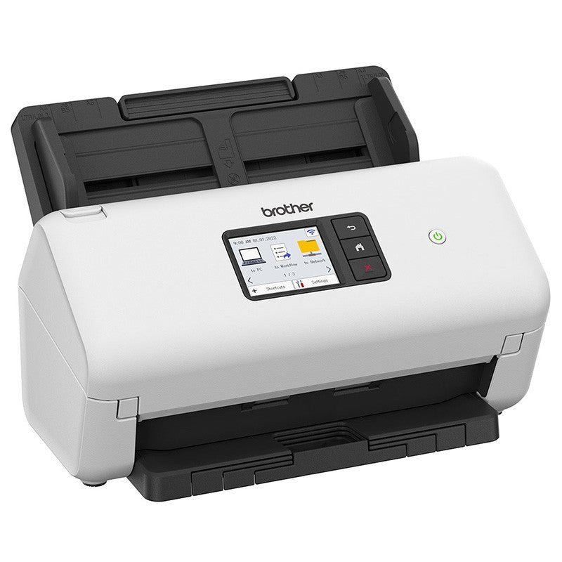Brother Wired and Wireless Desktop Document Scanner