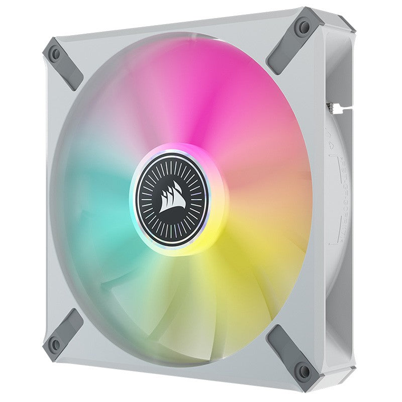 Corsair iCUE 140mm ML140 RGB ELITE Premium Fan 2 Pack White
