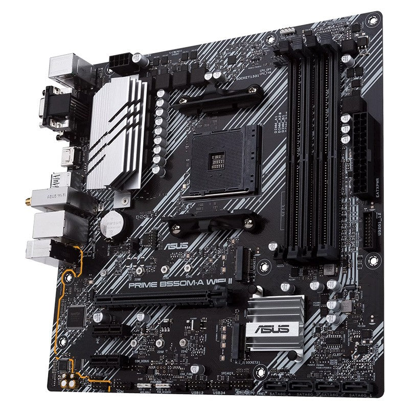 Asus Prime B550M-A WiFi II mATX AM4 Motherboard