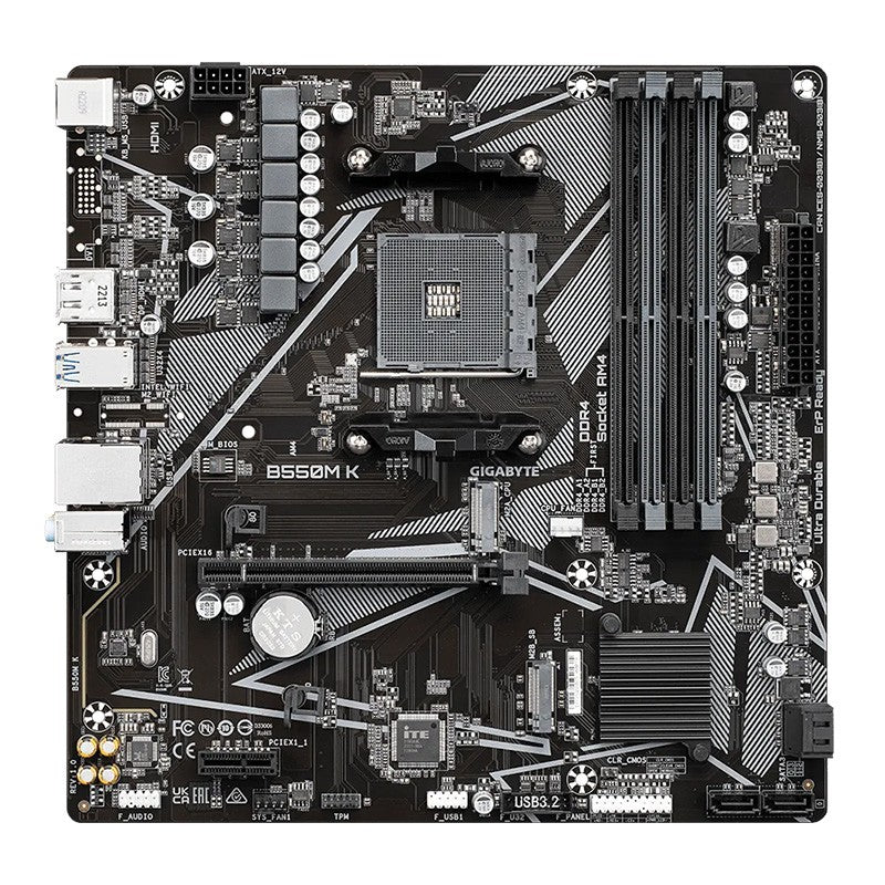 Gigabyte B550M K mATX AM4 Motherboard