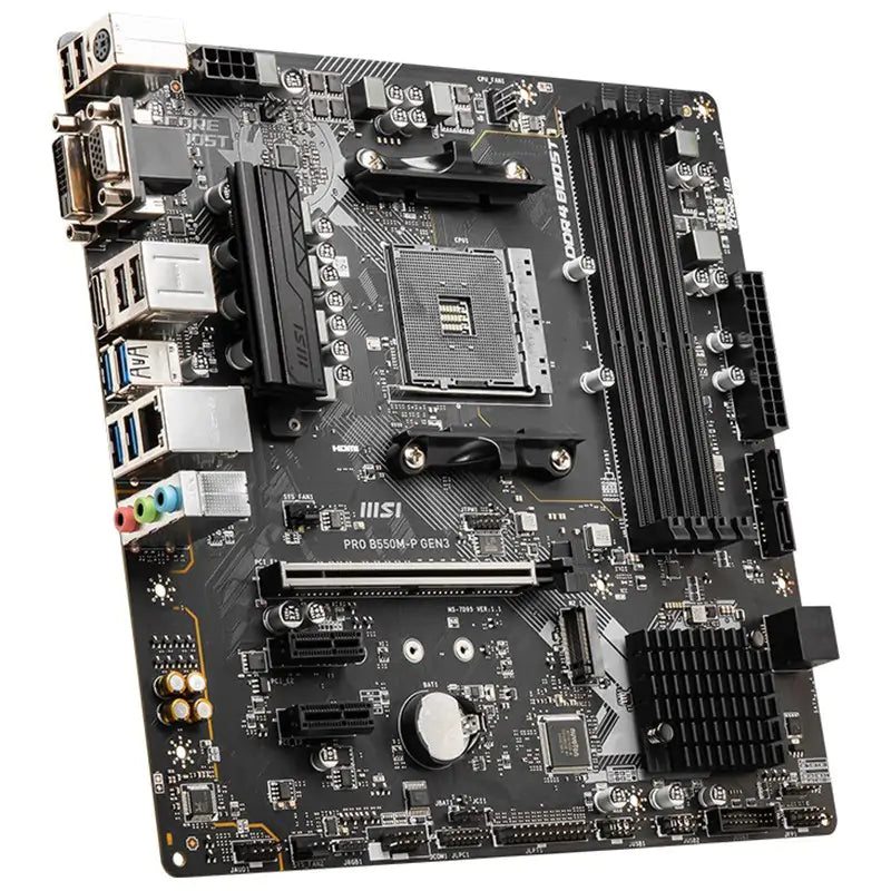 MSI Pro B550M-P Gen3 mATX AM4 Motherboard