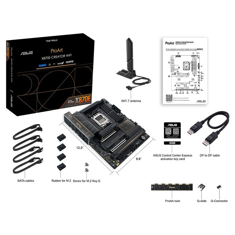Asus ProArt X870E-Creator WiFi AM5 ATX Motherboard