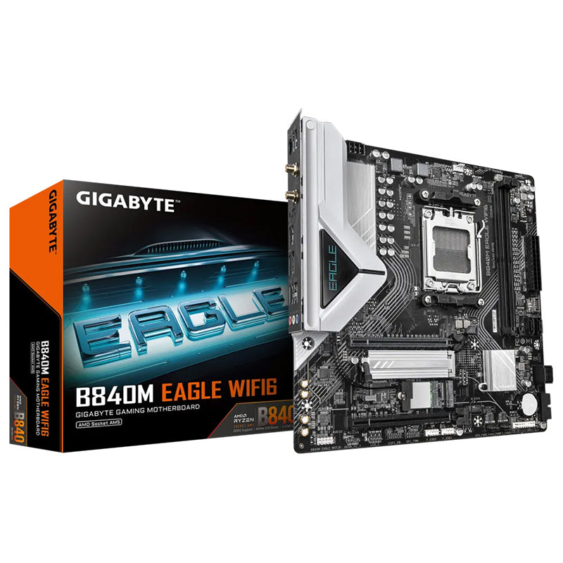 Gigabyte B840M Eagle WIFI6 AM5 micro-ATX Motherboard