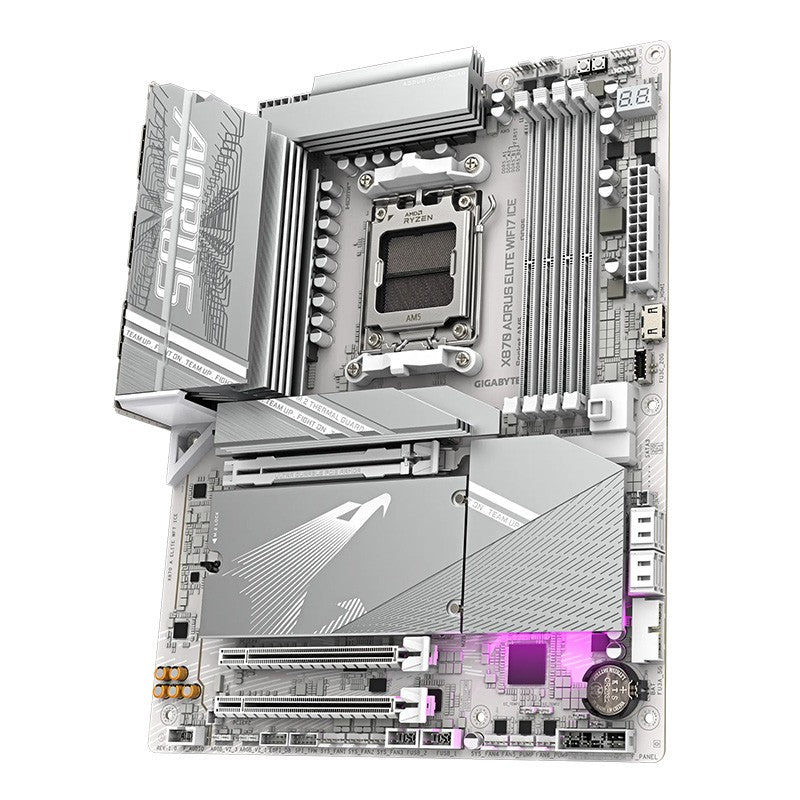Gigabyte X870 Aorus Elite WiFi7 Ice AM5 ATX Motherboard