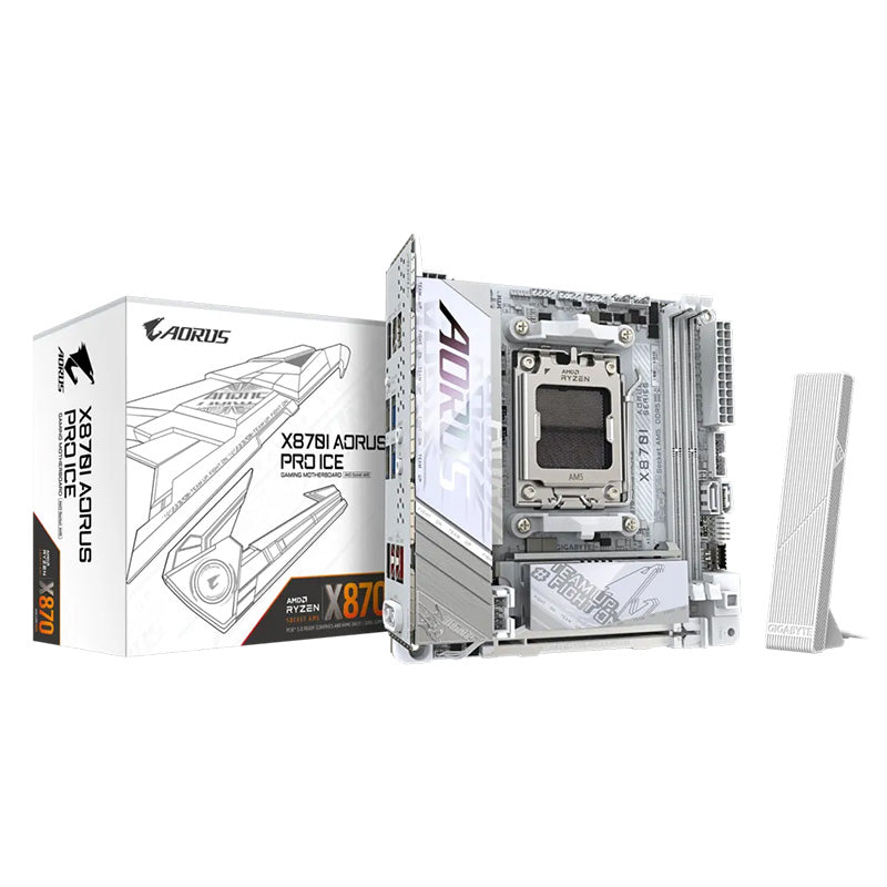 Gigabyte X870I Aorus Pro Ice m-ITX Motherboard