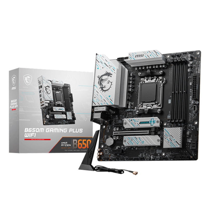 MSI B650M Gaming Plus WiFi AM5 mATX Motherboard