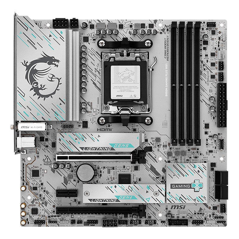MSI B850M Gaming Plus WiFi AM5 mATX Motherboard