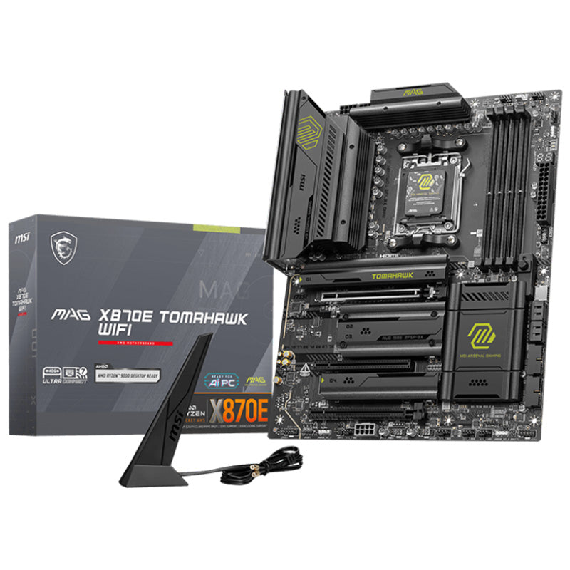 MSI MAG X870E Tomahawk WIFI AM5 ATX Motherboard