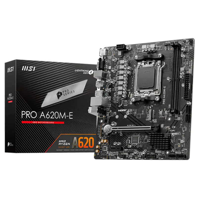 MSI PRO A620M-E AM5 mATX Motherboard