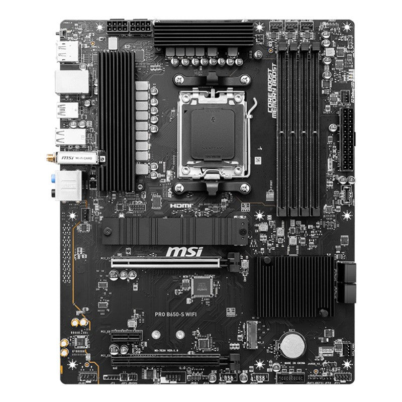 MSI PRO B650-S WiFi AM5 ATX Motherboard