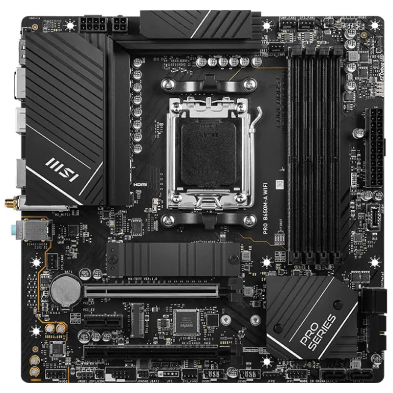 MSI Pro B650M-A WiFi AM5 mATX Motherboard