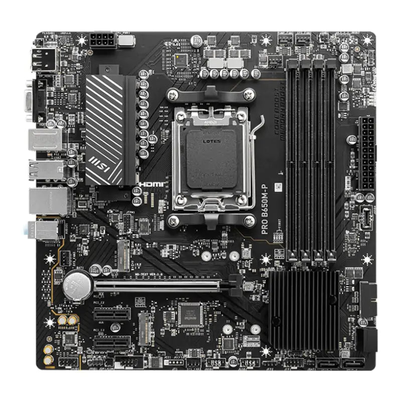 MSI Pro B650M-P AM5 mATX Motherboard