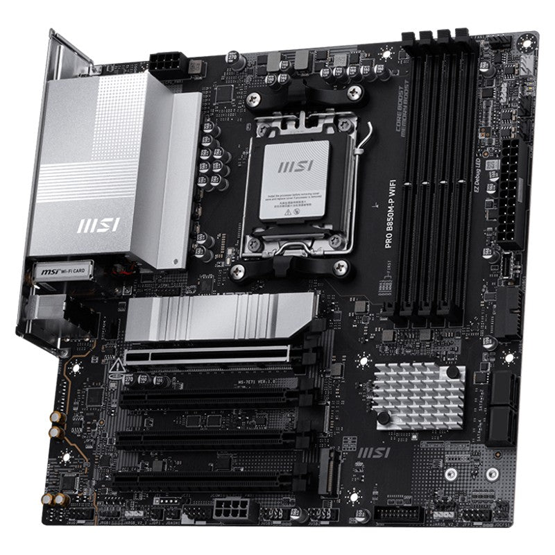 MSI Pro B850M-P WIFI AM5 mATX Motherboard