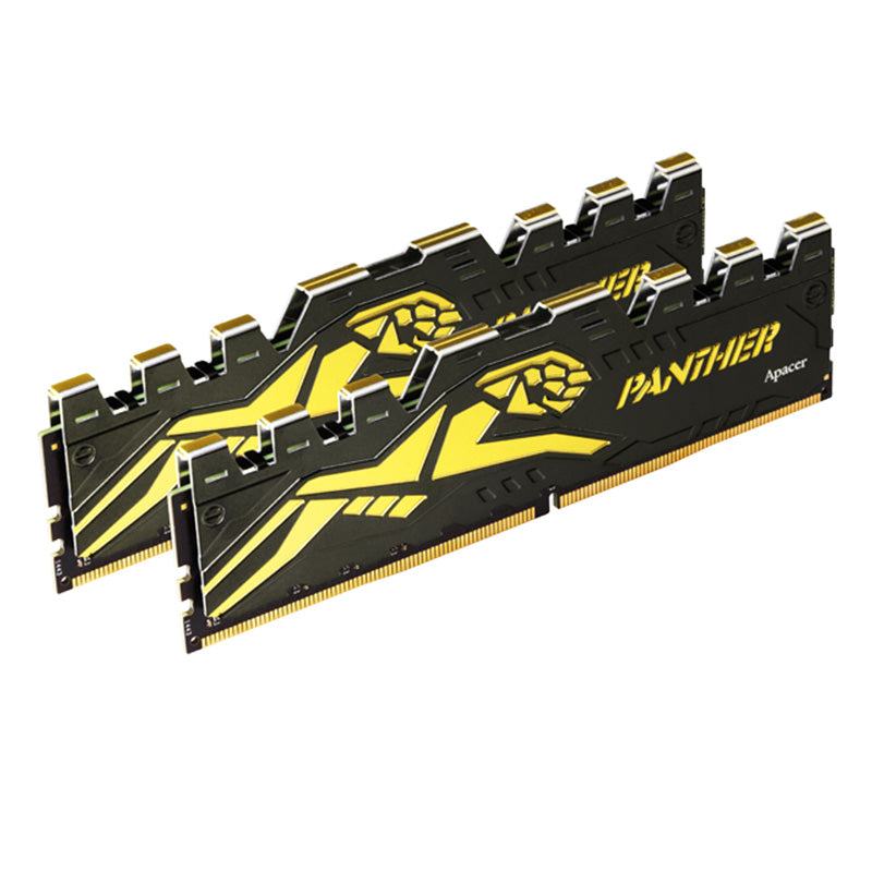 APACER 16GB  AH4U16G32C28Y7GAA-2 PANTHER 3200MHz DDR4 RAM - Black