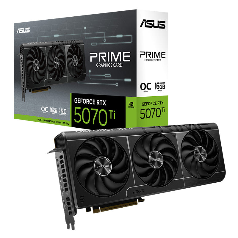 Asus Prime GeForce RTX 5070 Ti OC 16G Graphics Card