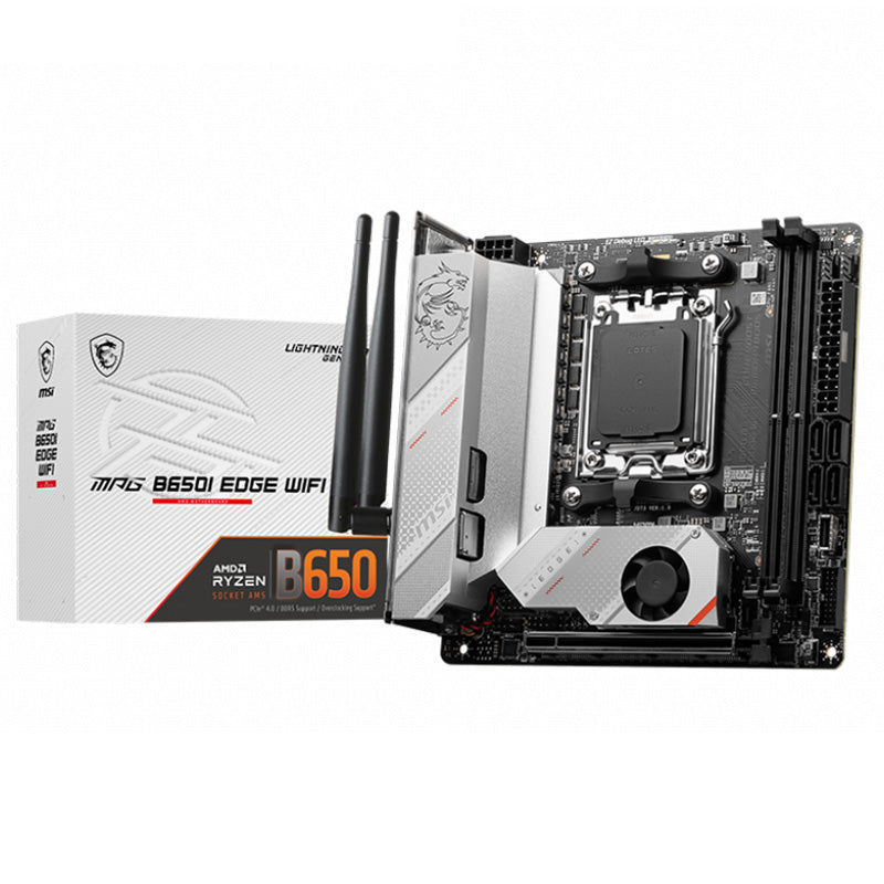 MSI MPG B650I Edge WiFi AM5 ITX Motherboard