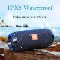 Bluetooth Speakers Portable Wireless Speaker IPX5 Waterproof Shower Speakers with Deep Bass/8H Playtime/TWS Pairing/TF Card/AUX for Indoor & Outdoor