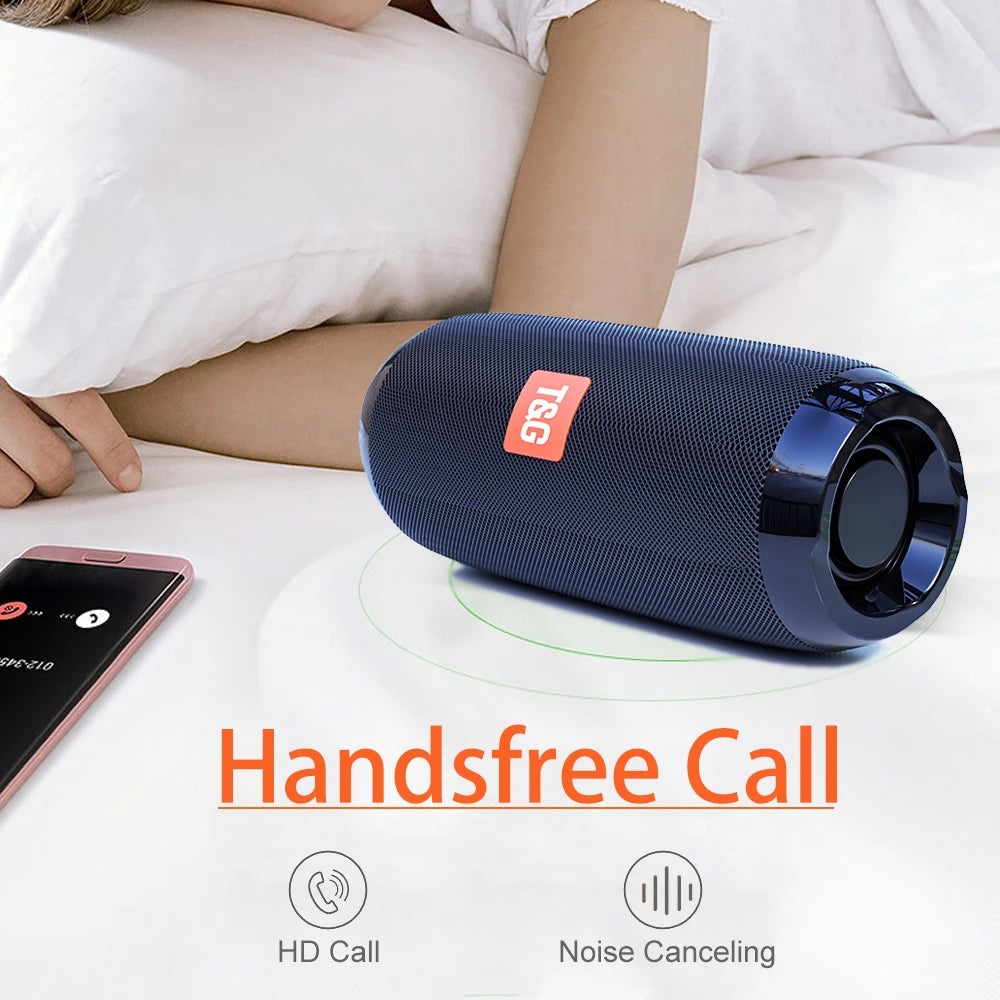 Bluetooth Speakers Portable Wireless Speaker IPX5 Waterproof Shower Speakers with Deep Bass/8H Playtime/TWS Pairing/TF Card/AUX for Indoor & Outdoor