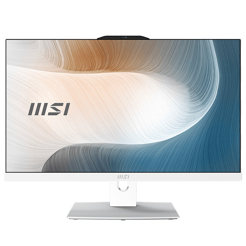 MSI Modern AM242TP 1M 23.8in FHD IPS Touch Core 5 120U 512GB SSD 8GB RAM W11P All-in-One PC - White