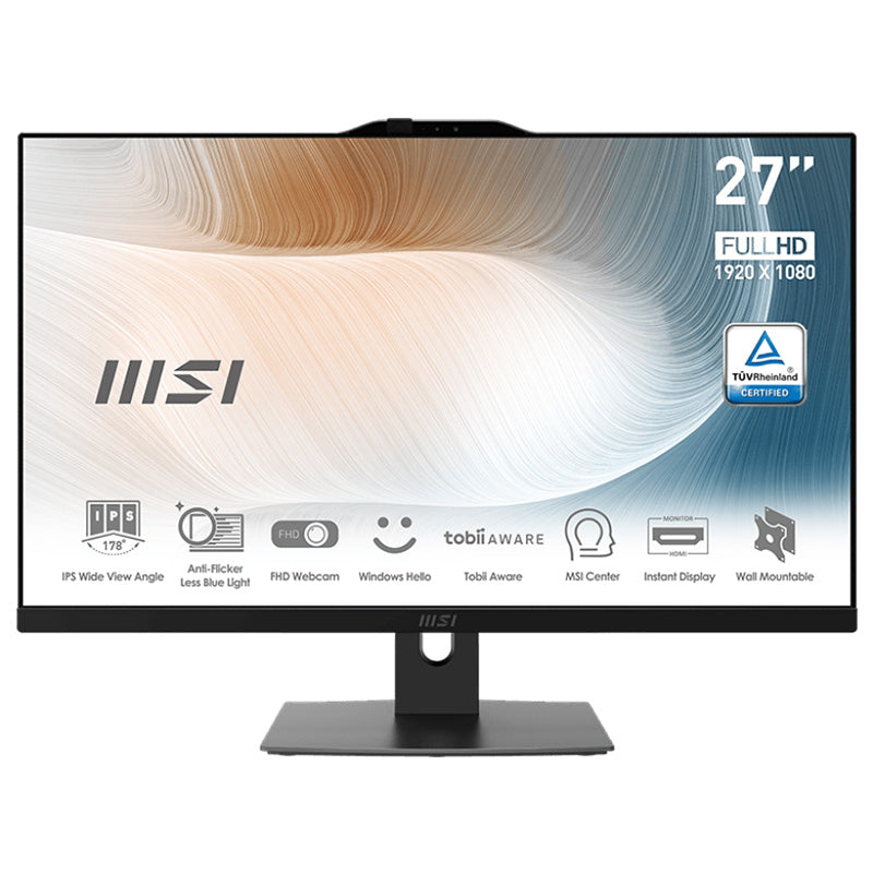 Modern AM272P 12M 27in FHD IPS Core i7-1255U 1TB SSD 16GB RAM W11P All-in-One PC