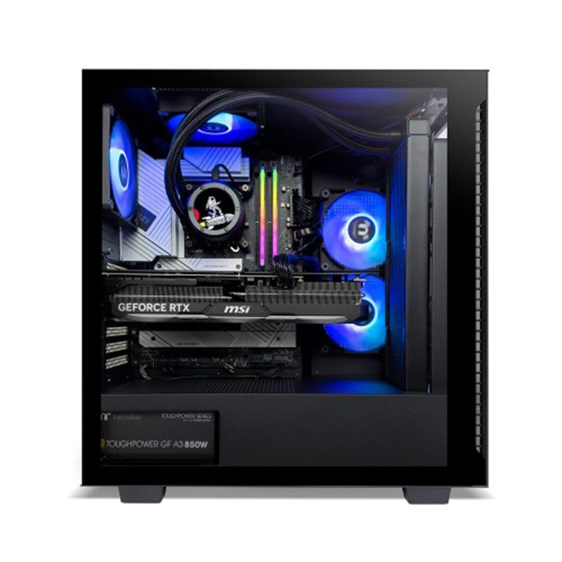 Thermaltake Rapture PRO V5 Ryzen 5-7500F RTX 4070 Super 2TB SSD 32GB RAM W11H Gaming PC