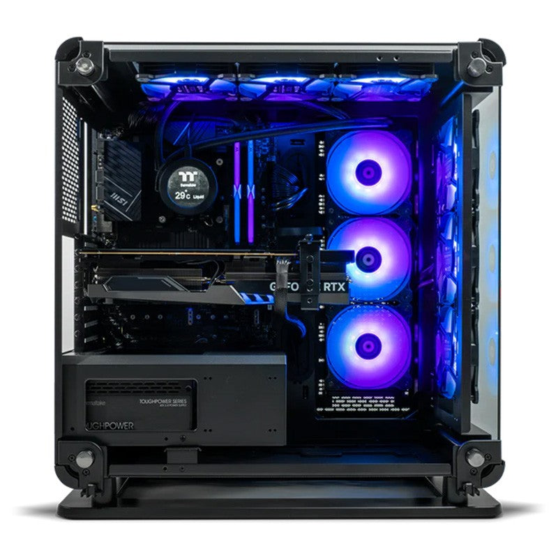 Thermaltake Core Xtreme i7-14700F RTX 4080 Super 2TB SSD 32GB RAM W11H Gaming Desktop PC - Black