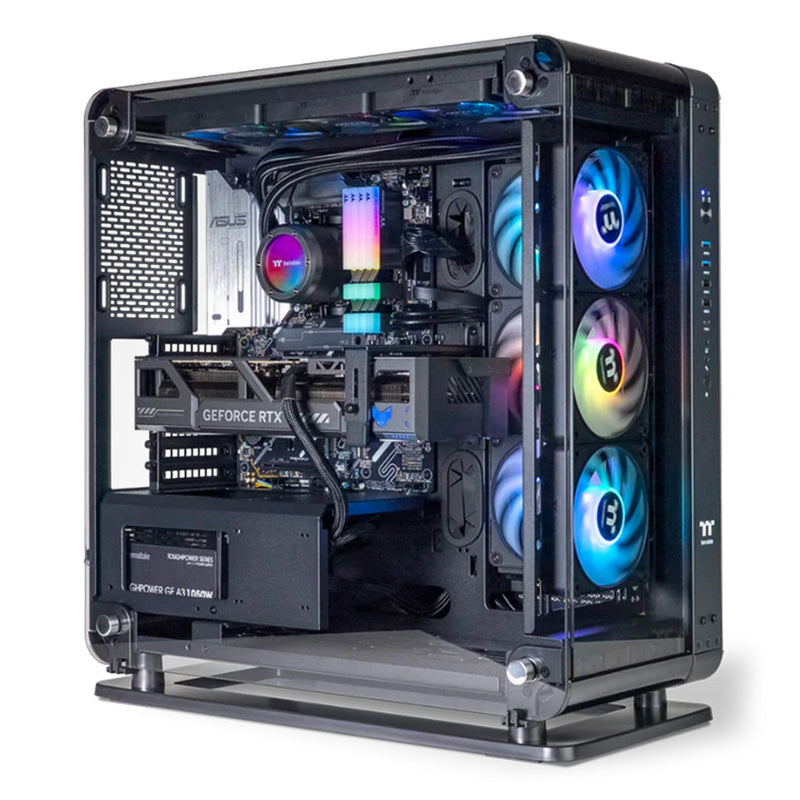Thermaltake Gaming System Core Xtreme V2 Ryzen 7 9800X3D RTX 5080 2TB SSD 64GB RAM W11H Desktop Gaming PC